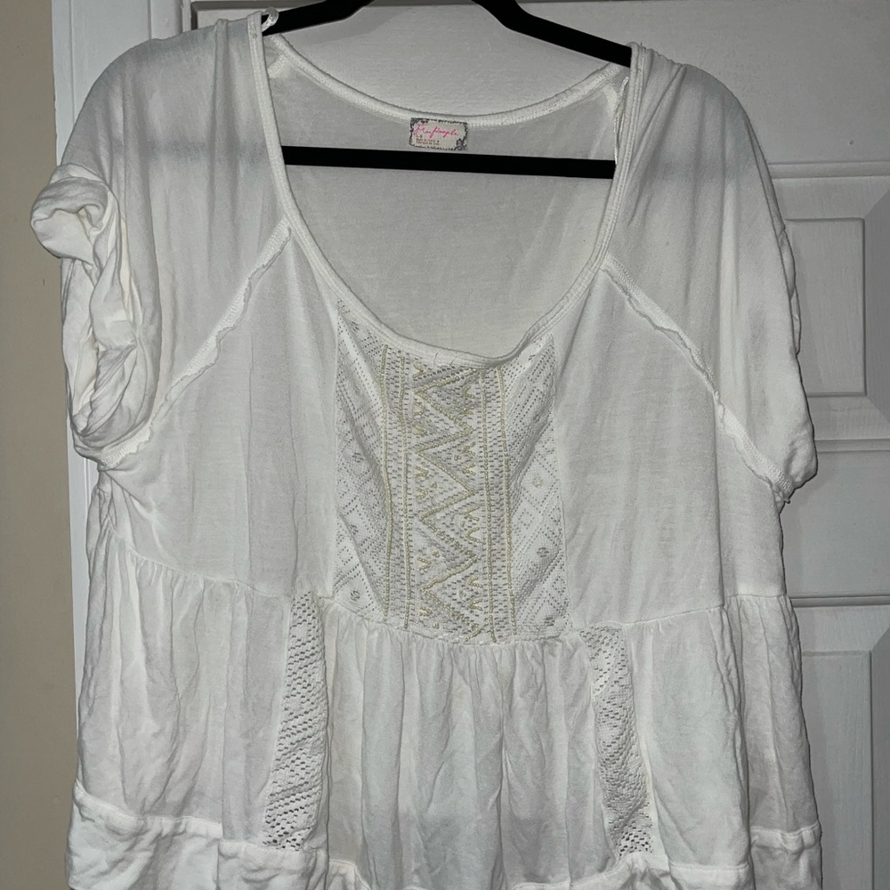 Free People beaded top
